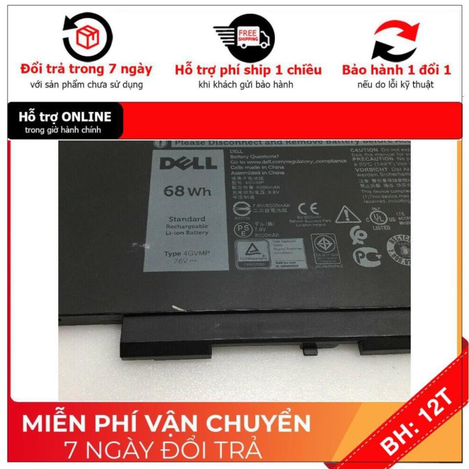 [BH12TH] ⚡️[.] Pin laptop Dell LATITUDE 5400 5500 PRECISION 3540 4GVMP 68W