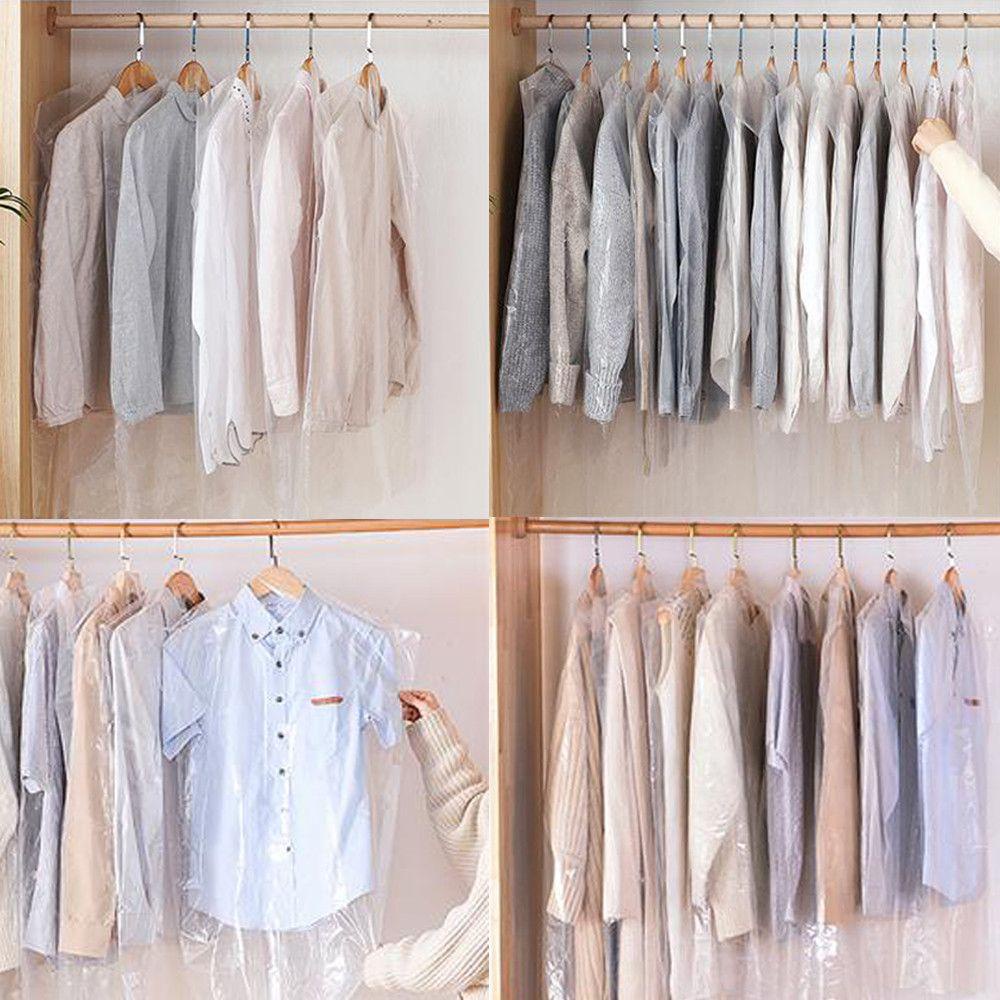 KUNHEV Vỏ Bọc Quần Áo Chống Bụi Dùng Một Lần Cỡ Lớn Tiện Dụng