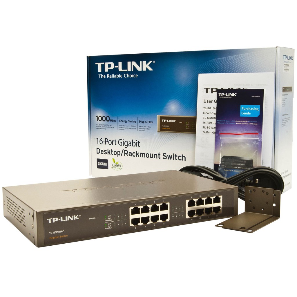 Cổng nối mạng TP-LINK TL-SG1016D Gigabit