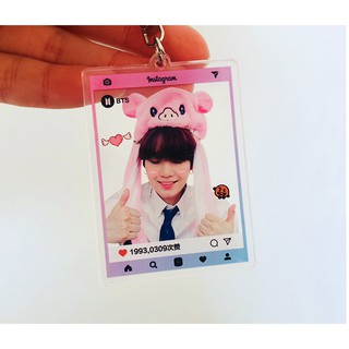 Móc khoá instagram Bangtan