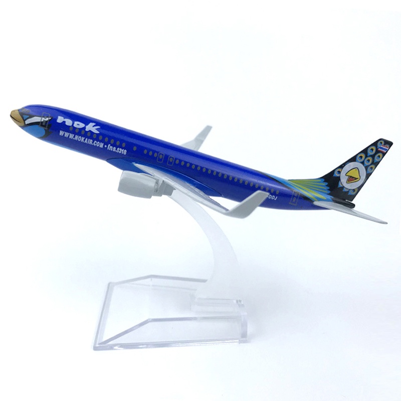Mô Hình Máy Bay Boeing 747 Nok Air B737 Bangkok Airway 320 Bằng Hợp Kim Cỡ 320 16CM