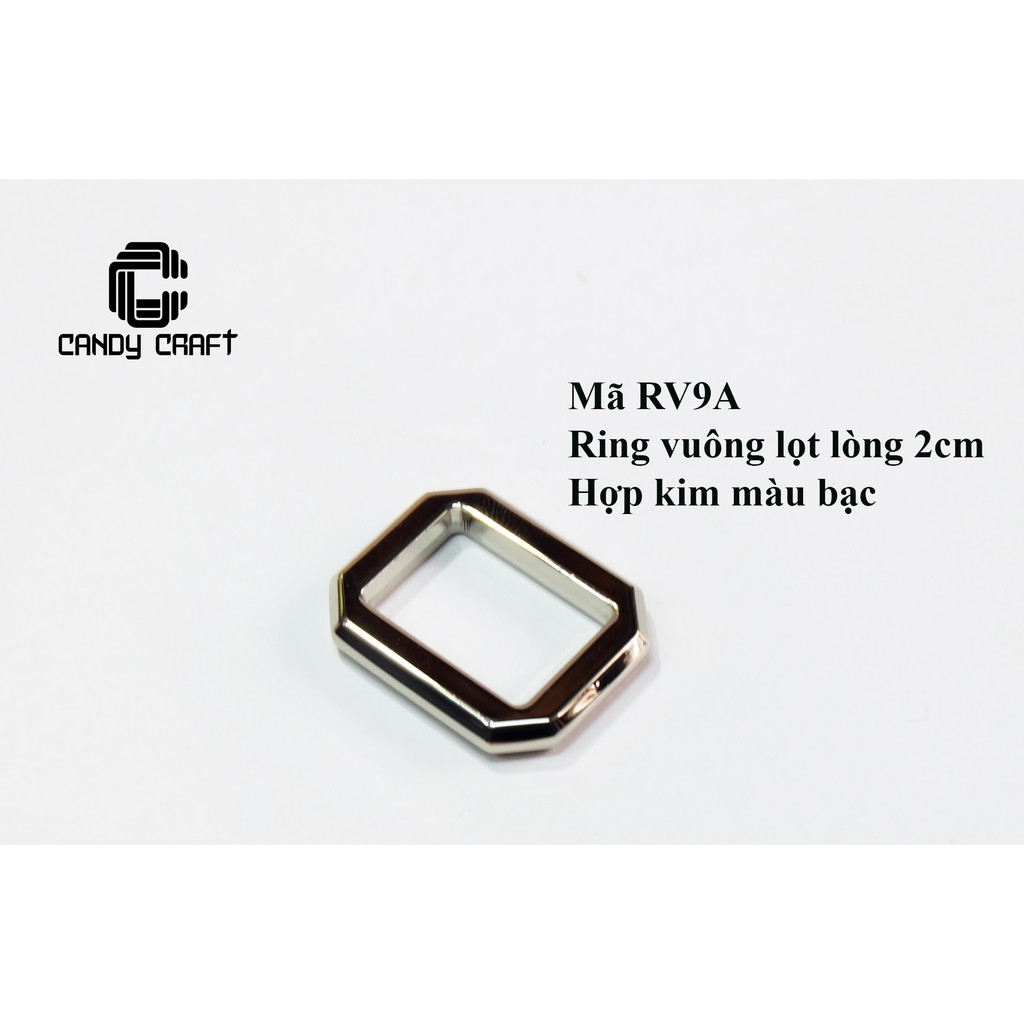 Khoen vuông (chữ nhật) màu Bạc