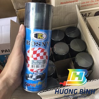 Sơn xịt BOSNY Black Tint (Sơn xịt hiệu ứng chói đèn)