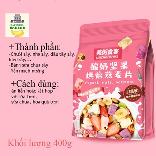 Mã GROXUAN1 giảm 8% đơn 150K MỚI NGŨ CỐC SỮA CHUA NGŨ CỐC GIẢM CÂN