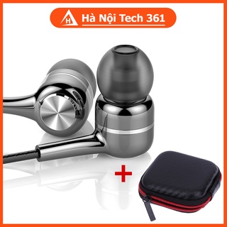 Tai nghe có dây V5, tai nghe thế hệ mới với thiết kế lõi tứ, chống ồn hiệu quả, phù hợp với nhiều hãng điện thoại