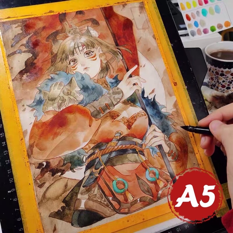 Line art tranh tô màu Cổ phong