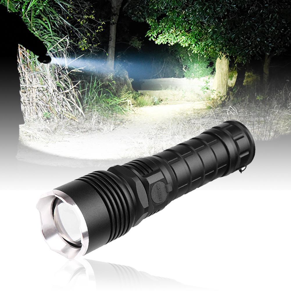Tactical Flashlight LED Torch 5 Mode Light Hunting Ultra Bright Camping