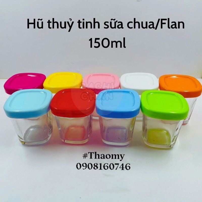 Hủ thuỷ tinh cao capa 150ml combo 5hủ 120k