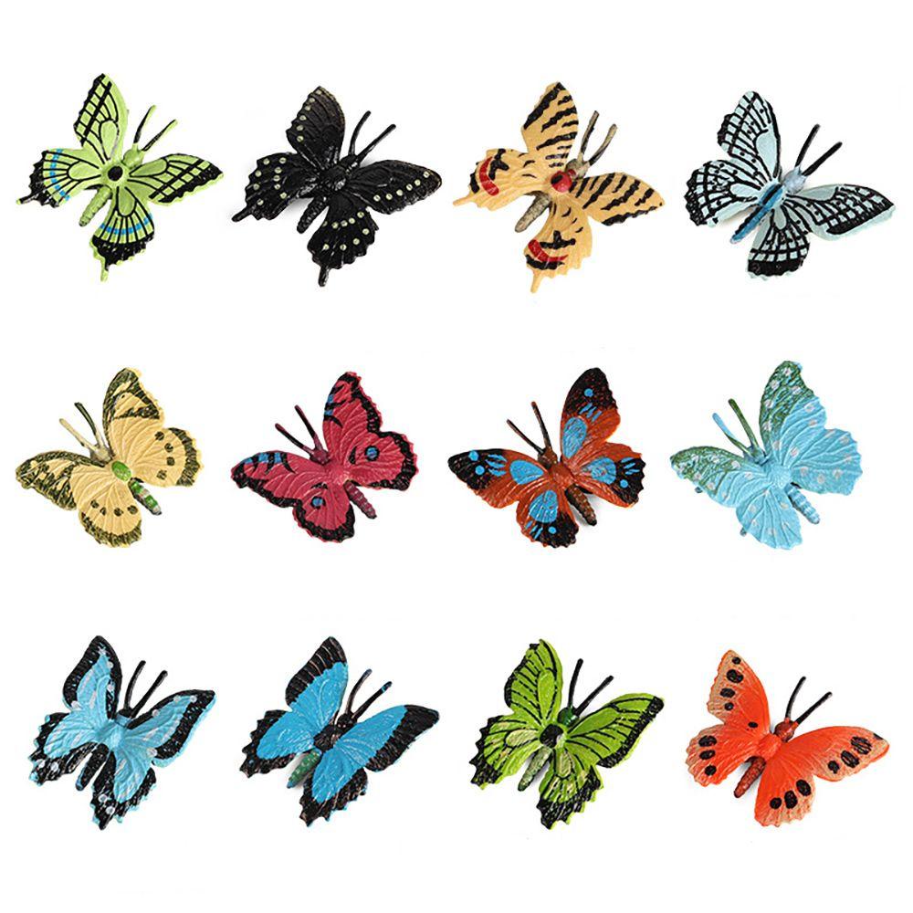 LUOL Set 24 Mô Hình Bươm Bướm Giả Xinh Xắn Dùng Để Trang Trí