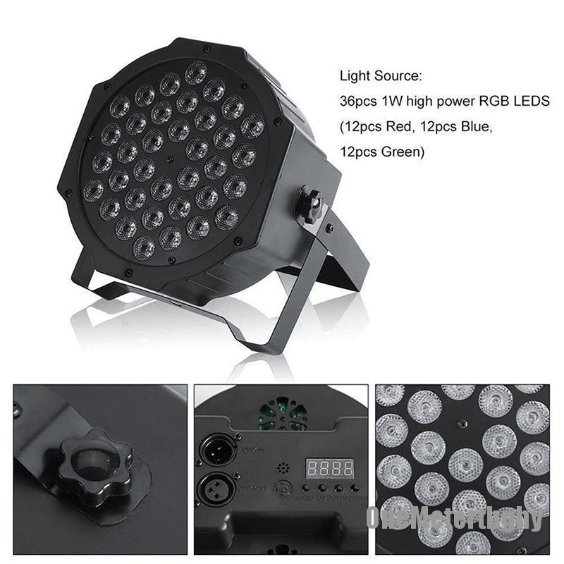 Đèn Sân Khấu 36 Bóng Led Rgb Dmx512 72w