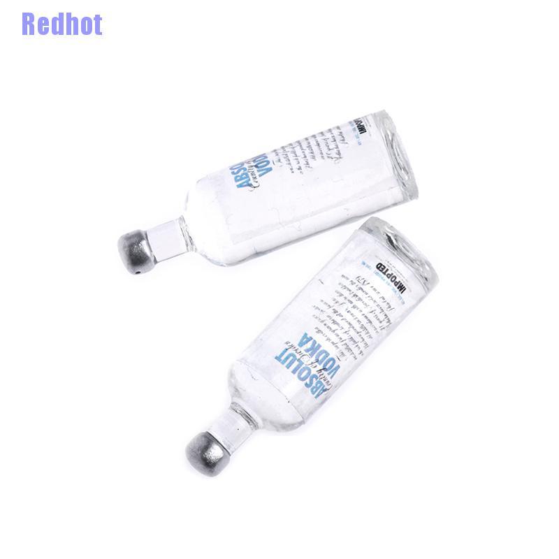Bộ 2 Chai Rượu Vang Tỉ Lệ 1: 12 Trang Trí Nhà Búp Bê