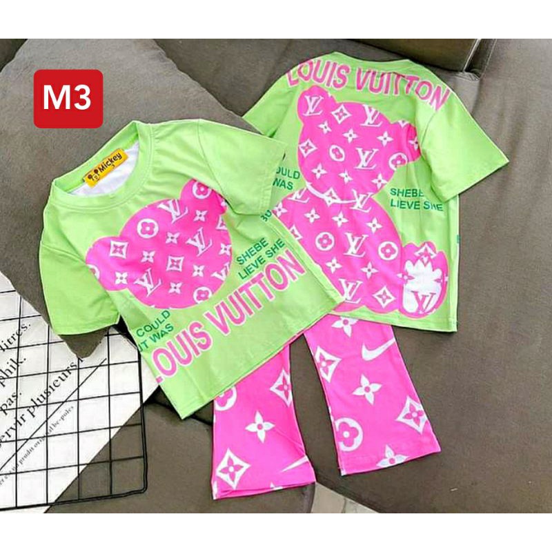 🌈TẬN XƯỞNG🌈 SET BỘ HOT HIT QUẦN LOE DÀI THUN LẠNH IN 3D mocbaby2 DÀNH CHO BÉ GÁI| VGSND9