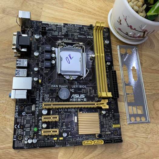 Bo mạch chủ  H81 asus socket 1150 hàng zin , bảo hành 1 tháng.
