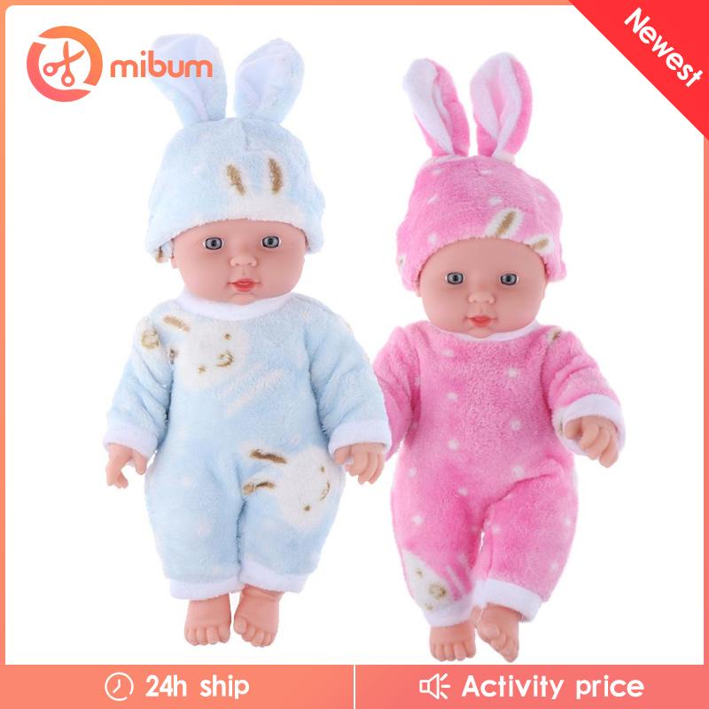 Búp Bê Em Bé Sơ Sinh 30cm Đầy Đủ Bằng Vinyl