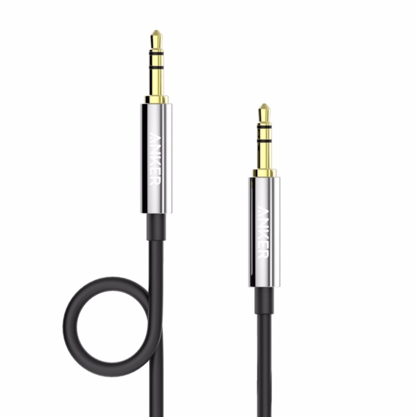 Cáp âm thanh ANKER 3.5mm SoundLine Audio Cable dài 2.4m A8220