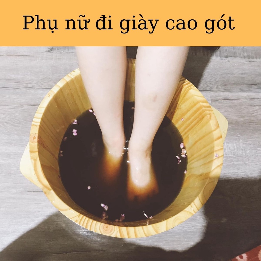 Thảo Dược ngâm chân loại bỏ đau nhức xương,khớp,cơ, mât ngủ của người Dao Đỏ Dược Liệu túi lọc-Sapa Herbal