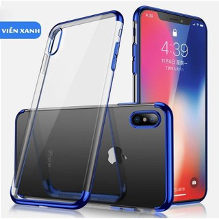 Ốp Iphone dẻo Viền Màu