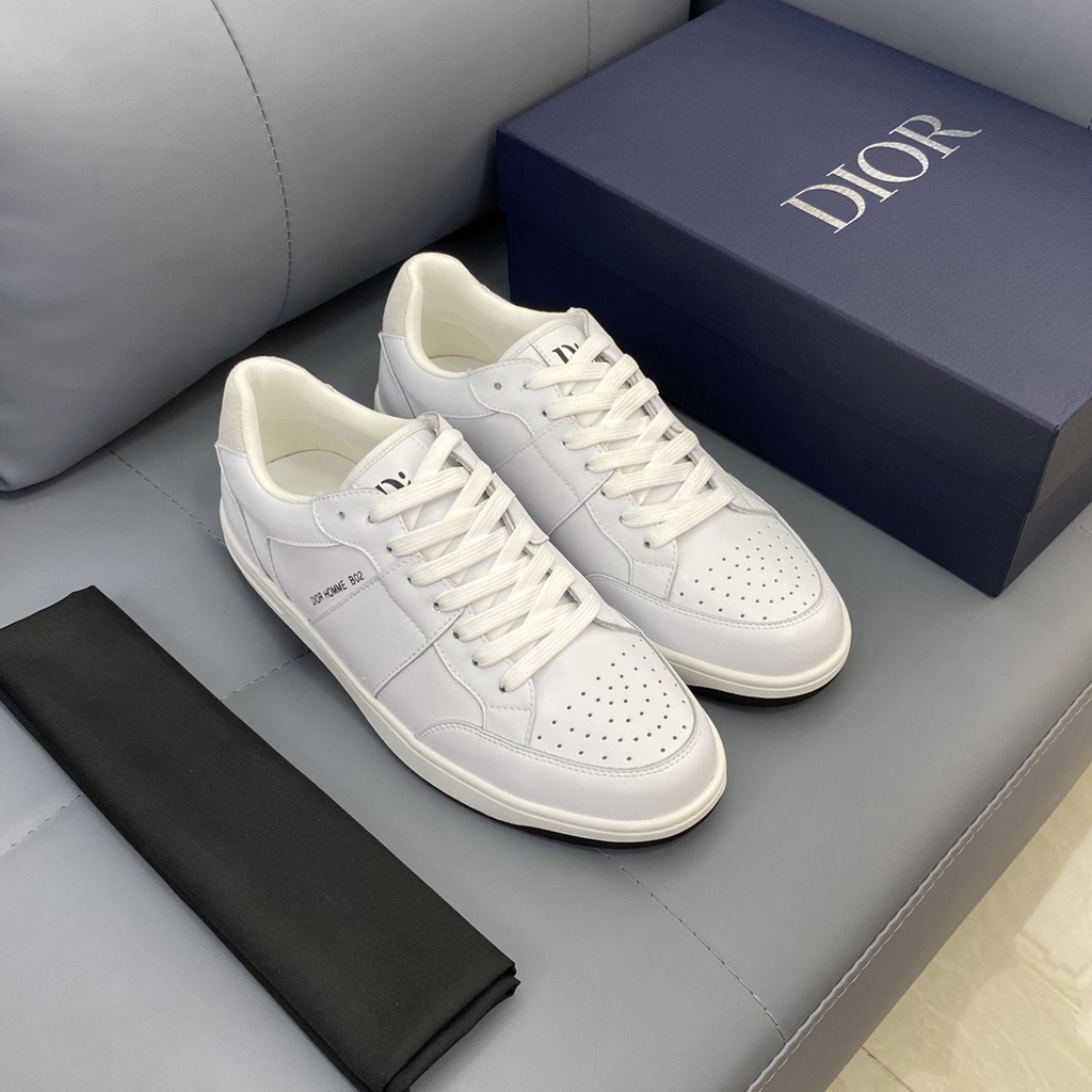 Giày sneakers nam cao cấp da thật DIOR CD thiết kế trẻ trung, năng động mang phong cách thể thao