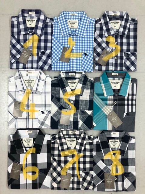 Áo sọc nam tay ngắn Bigsize 80kg đến 90kg | BigBuy360 - bigbuy360.vn