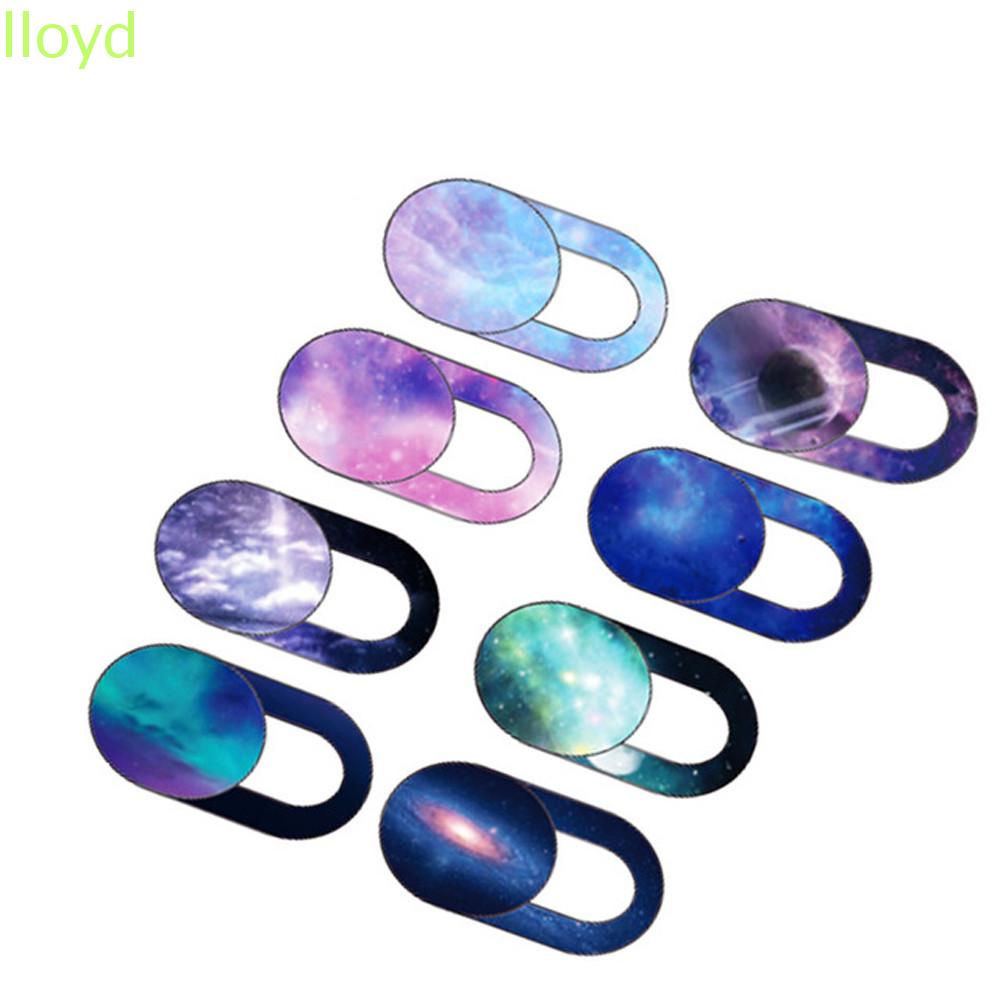 LLOYD Miếng dán bảo vệ ống kính WebCam họa tiết bầu trời đầy sao dạng trượt bảo vệ riêng tư cho điện thoại laptop máy tính bảng