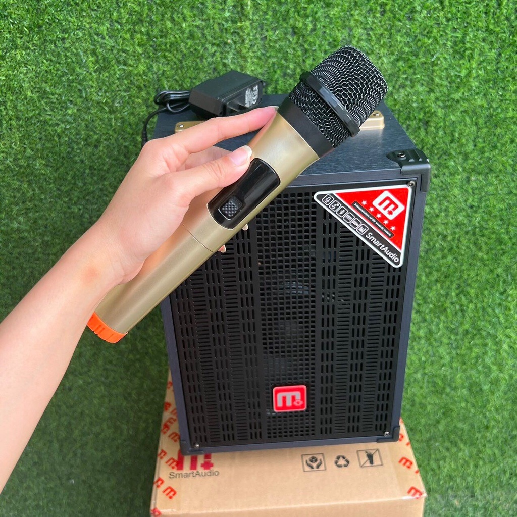 Loa kéo Malata Q8-M - Loa kéo di động bass 2 tấc - Tặng kèm 1  micro không dây  mua  2  cái si 800k