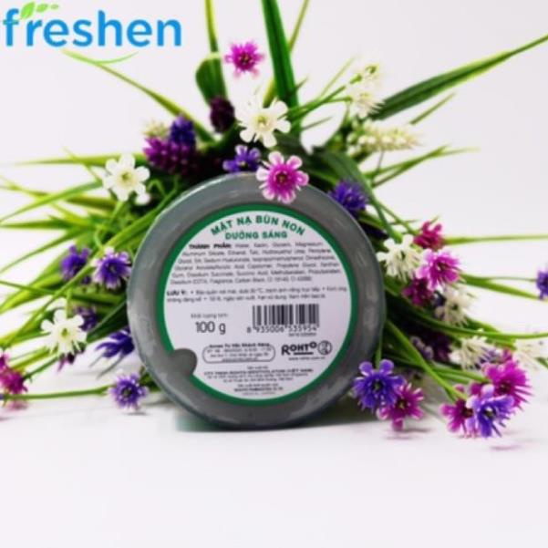 Mặt nạ bùn non dưỡng sáng da Acnes Baby Mud Mask