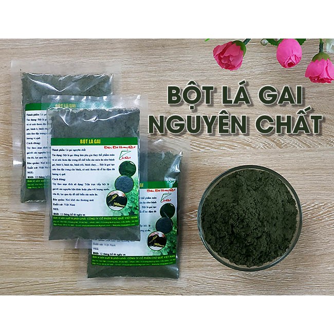 BỘT LÁ GAI NGUYÊN CHẤT