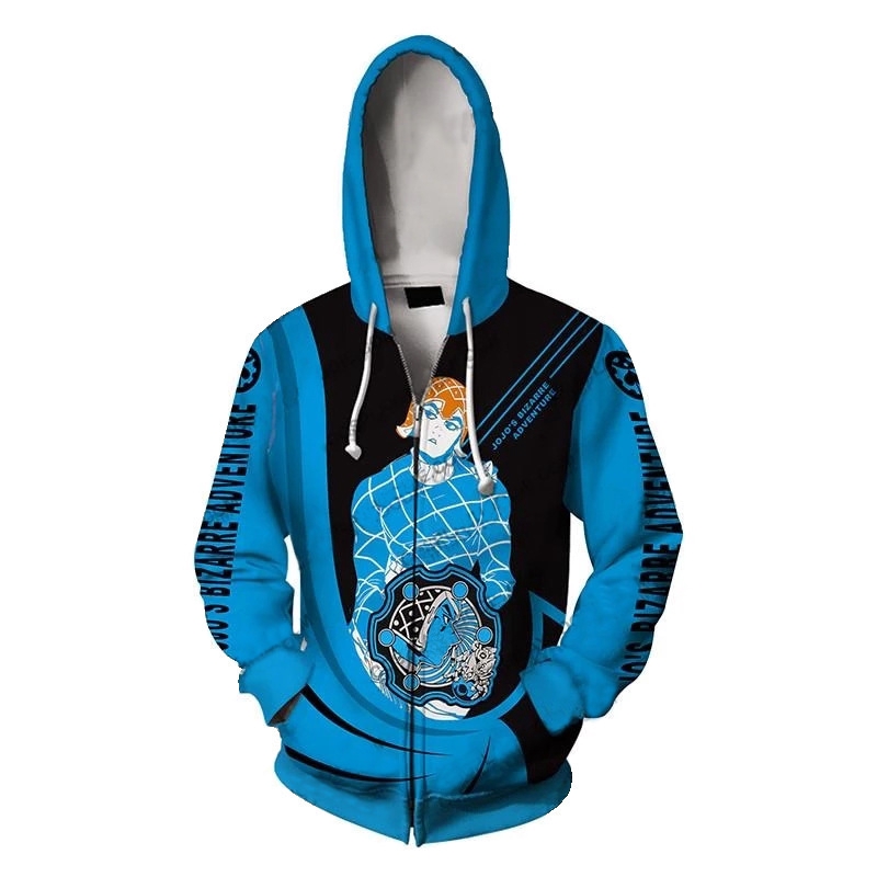 Áo Khoác Hoodie Họa Tiết Hoạt Hình Jojo 's Bizatare Adventure Joseph | BigBuy360 - bigbuy360.vn