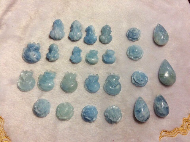 Dây Chuyền Hồ Ly Aquamarine