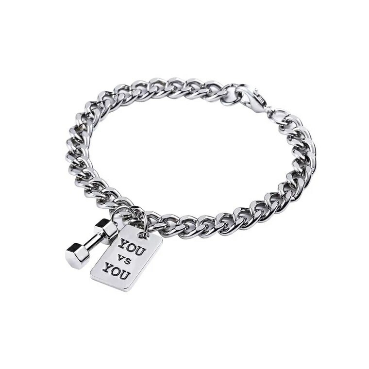 Unisex Choker Bracelet Pendant Long korean hiphop Couples Bracelet