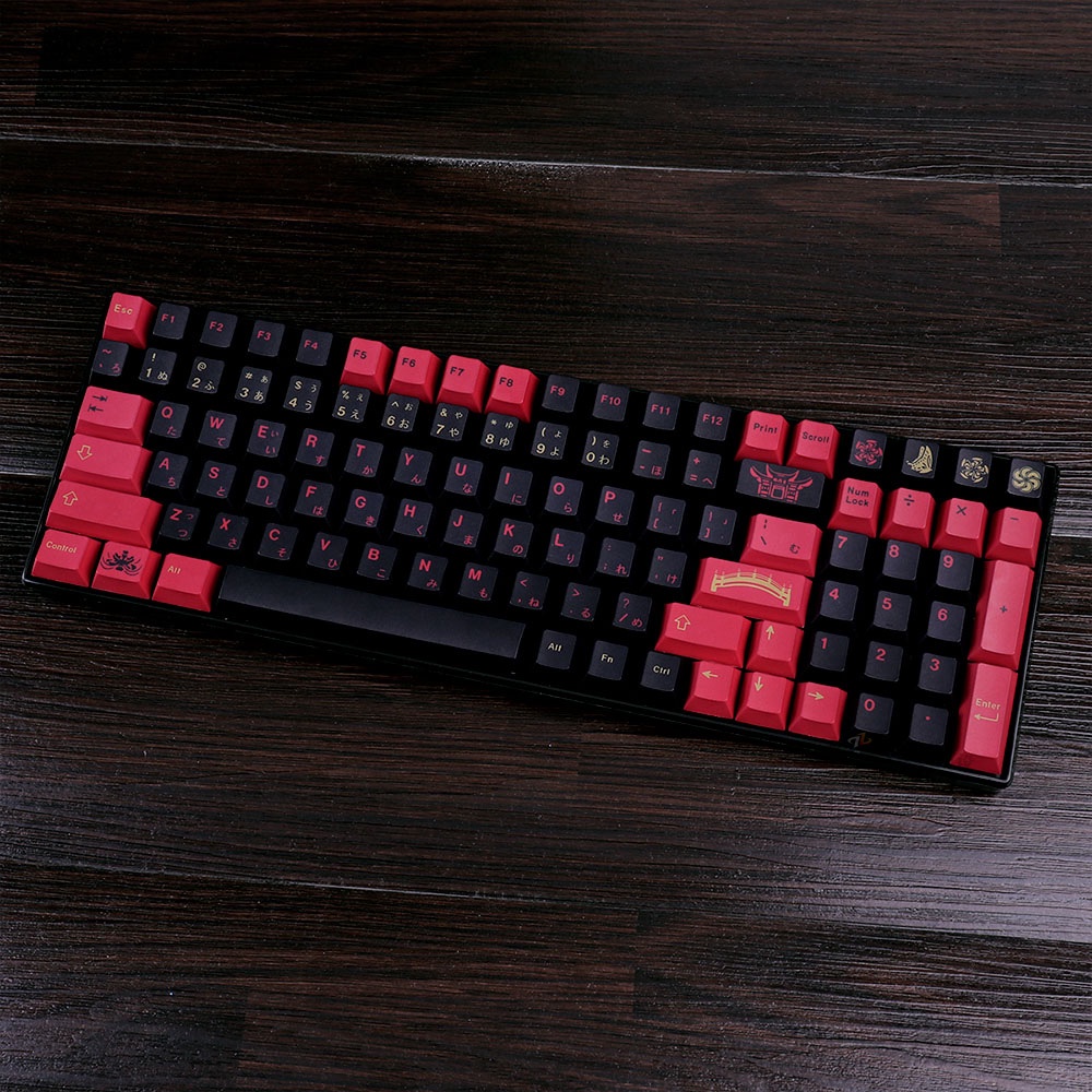 GMK Higanbana keycaps cherry profile Dye-Sublimation PBT keycap 129keys