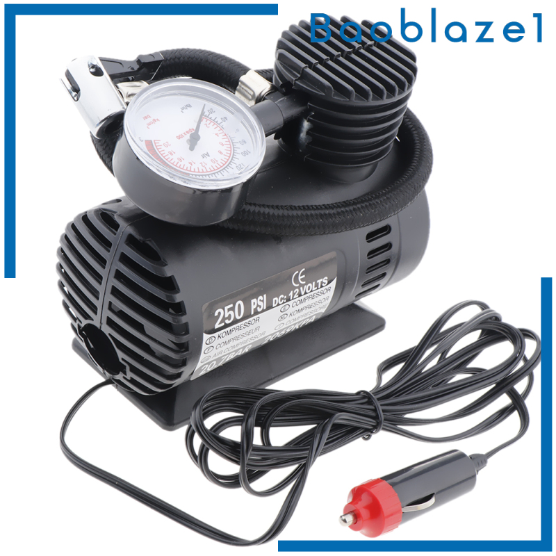 Máy Nén Khí Mini Tự Động Baoblaze1) 300 Psi 12v Cho Xe Hơi