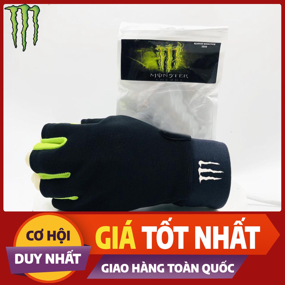 [HOT] Găng Tay Monster Cụt Ngón ⚡ FREESHIP ⚡ Phiên Bản Cao Cấp 2020 [ẢNH THẬT]