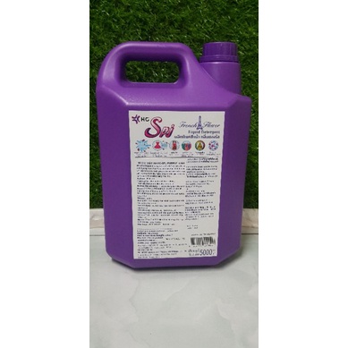 Nước giặt xã hc spj 5000ml 6 in 1 màu tím