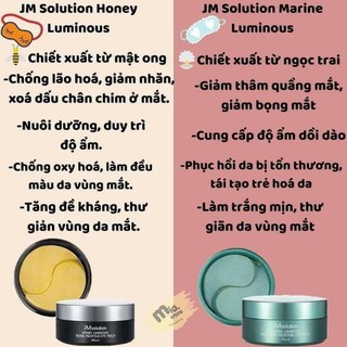 MẶT NẠ MẮT MARINE LUMINOUS EYE PATCH