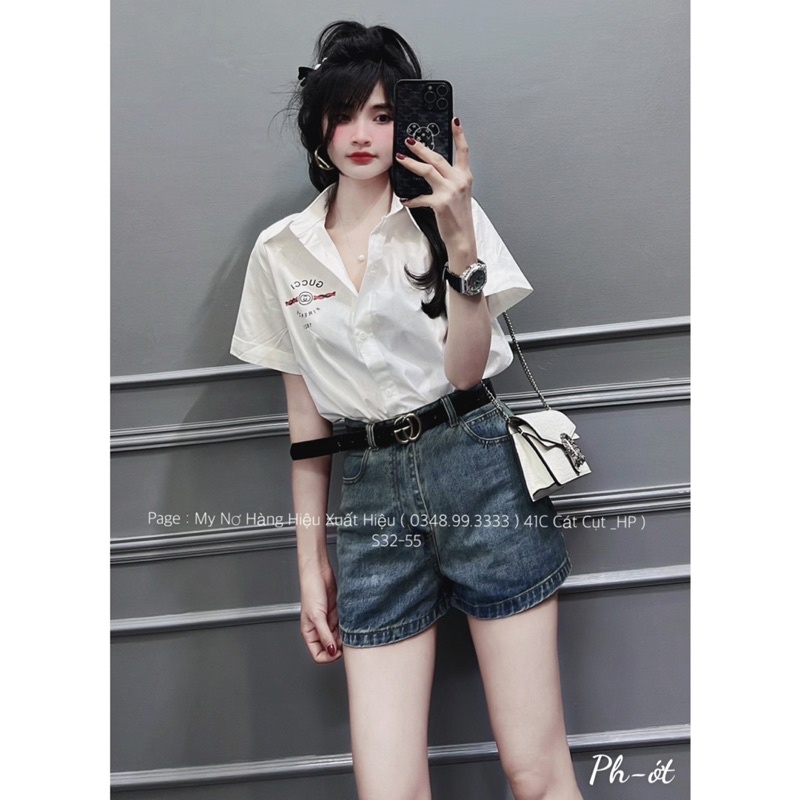 Sơ mi GUCCI siêu đẹp