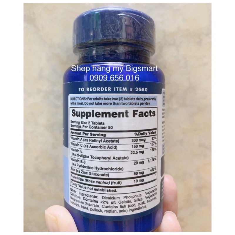 Viên Uống Zinc For Acne Puritan’s Pride 100 viên | BigBuy360 - bigbuy360.vn