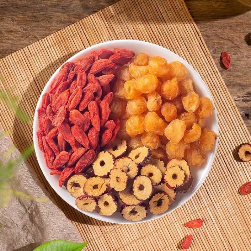 Trà táo đỏ kỉ tử long nhãn mix nụ hoa cúc hộp 20 gói - Tiệm JING