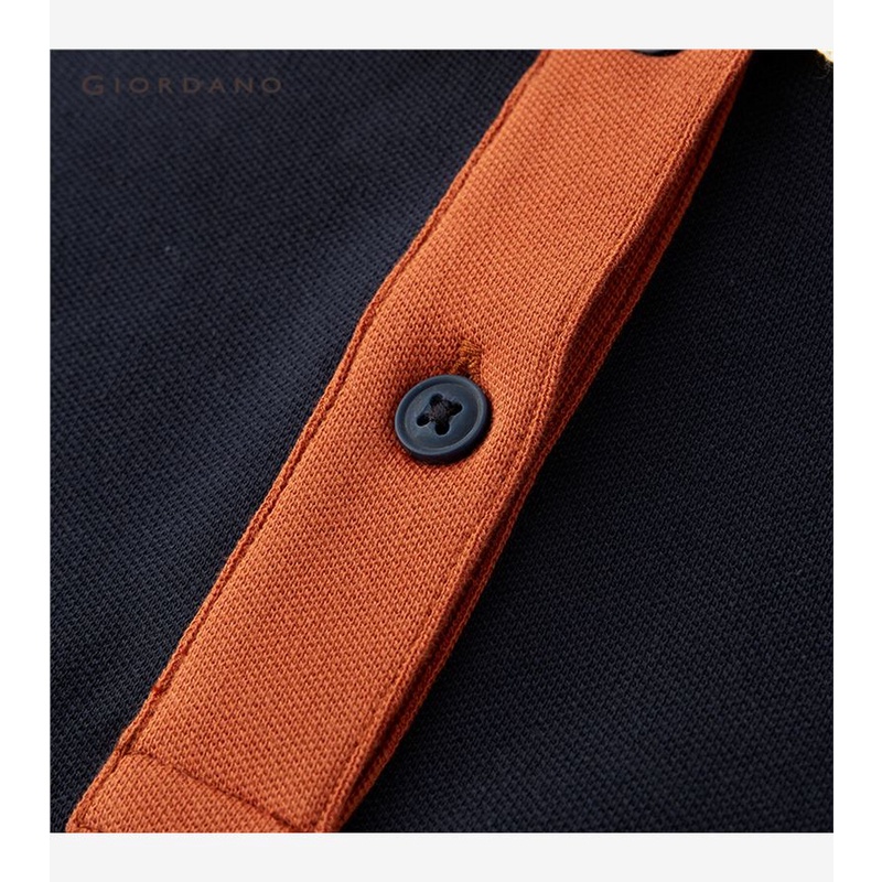 Đầm polo GIORDANO phối màu tương phản dành cho nữ 05461483 | BigBuy360 - bigbuy360.vn