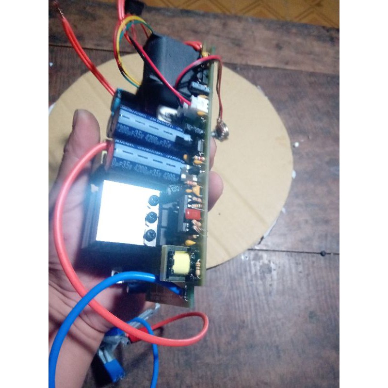 Full mạch 6 fet e42 băm db3 trộn 555