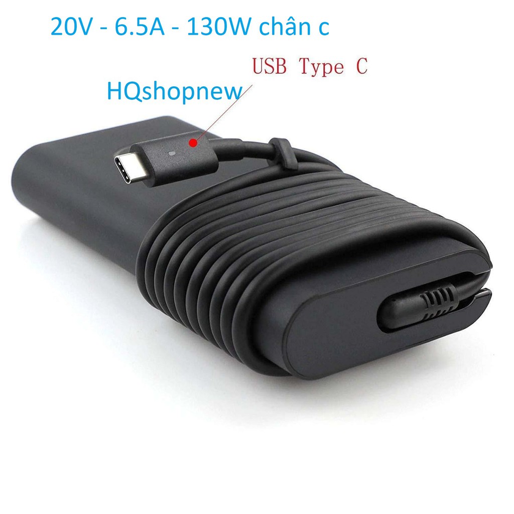 ⚡️[Sạc zin] Sạc laptop Dell 20V - 6.5A - 130W (5V - 1A) Chân C