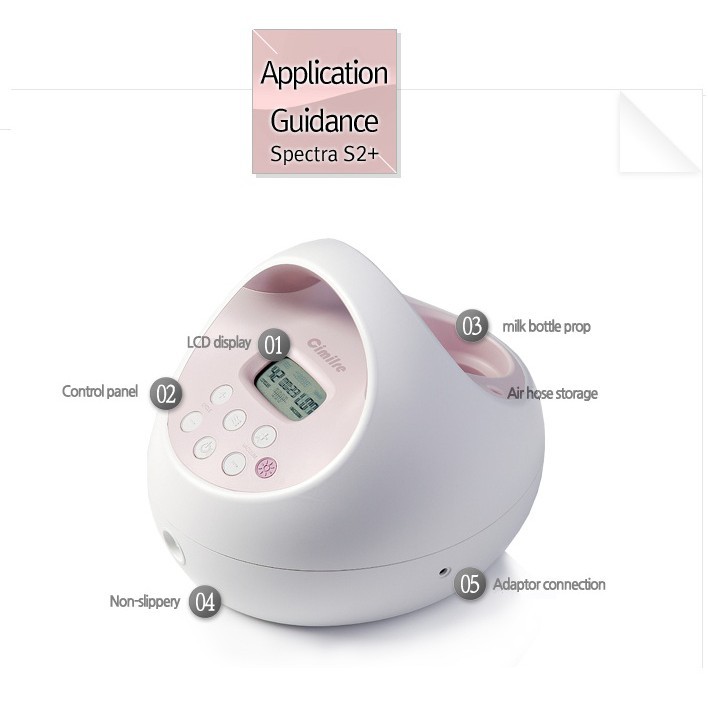 Máy hút sữa Spectra S2 hút đôi - Hàn Quốc