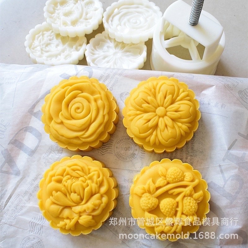 Khuôn bánh trung thu 200g-250g nhiều mẫu