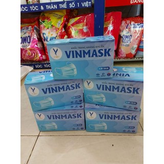 Khẩu trang y tế 4 lớp VINMASK hộp 50 cái