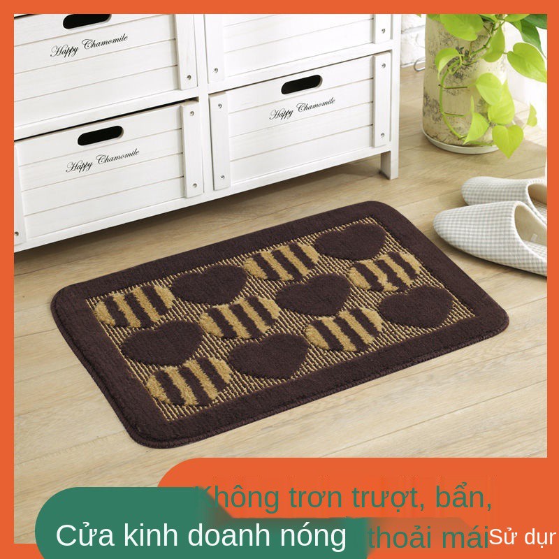 [Mua hai tặng] Thảm trải sàn phòng ngủ, cửa tắm, gia đình, sàn, tấm lót chống trượt 40 * 60cm