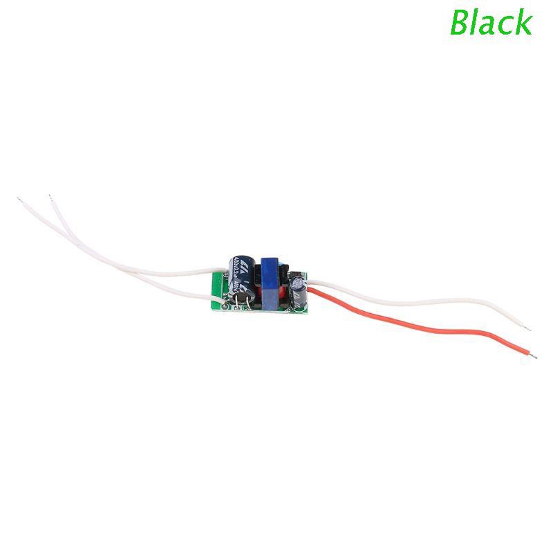 Black 1-3W Power Supply LED Driver Electronic Convertor Transformer Constant Current 240-260mA DC3-12V