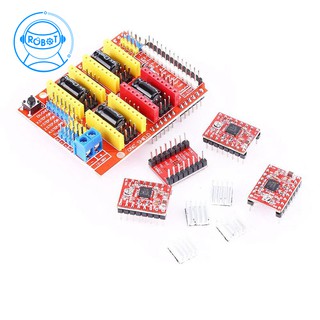 Bo Mạch Điều Khiển Động Cơ Bước Cho Máy In 3d Uno R3 + 4pcs A4988
