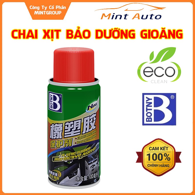 Chai xịt bảo dưỡng gioăng cao su Botny B-2005 dung tích 100ml