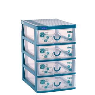 (Hà Nội) Tủ nhựa Duy Tân TOMI A4 (4 ngăn)  - chuyên dụng đựng vừa khổ A4