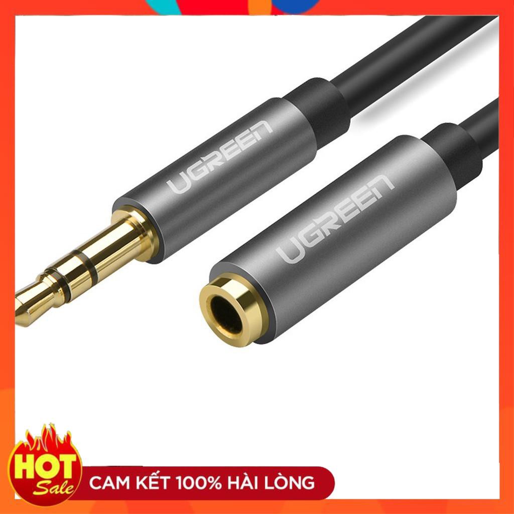 [Chính Hãng] Cáp Audio 3.5mm nối dài 1,5m Ugreen10593- bảo hành chính hãng 12 tháng